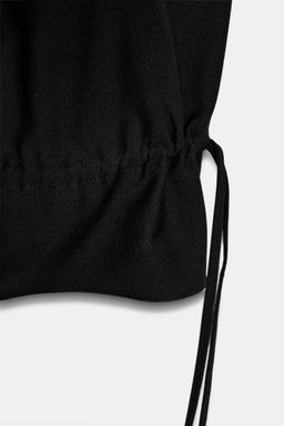 BAGGY CARGO TROUSERS WITH TIES ZW COLLECTION - Zara фото 4