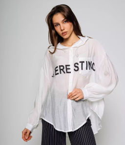 Рубашка #КТ23511, белый