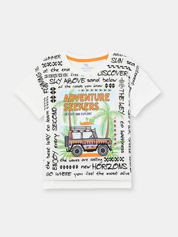 CRB wear/CSKB 63108-21-318 Футболка для мальчика, экрю/Ex.Cherubino