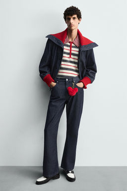LEATHER PENNY LOAFERS HARRY LAMBERT FOR ZARA X DISNEY