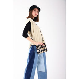 Кросс-боди на молнии, длинный ремень, цвет чёрный - Simaland фото 4