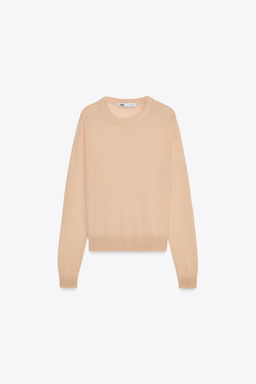 BASIC PLAIN KNIT SWEATER - Zara фото 11