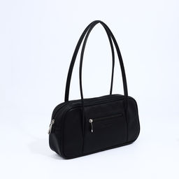 Сумка женская TEXTURA, саквояж, средний размер, цвет чёрный  фото 2