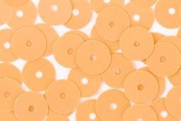 Пайетки Zlatka россыпью ZF-25 6 мм 5 х 10 г №010 т. бежевый