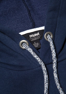 Mavi Logo Nak?sl? Kapusonlu Lacivert Sweatshirt  фото 6