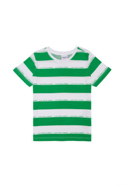 Детская зеленая футболка с круглым вырезом Неожиданная скидка в корзине - U.s. polo assn фото 3