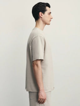 Футболка из плотного хлопка / Zarina фото 12