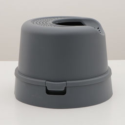 Туалет закрытый Нюша L 35 х 35 х 47 см, серый - Simaland фото 3