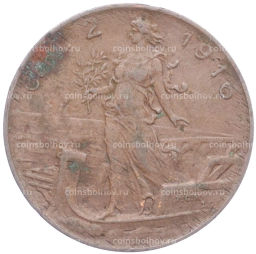 2 чентезимо 1916 года Италия