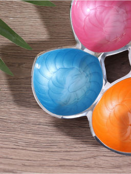 Менажница Микс алюминий 23х23х4 см - Simaland фото 3