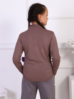 Водолазка Доминика кофе - Ладошки фото 4