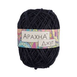 Пряжа ARACHNA Jute 100% джут 5 шт. х 100 г  10 г 90 м  5 м