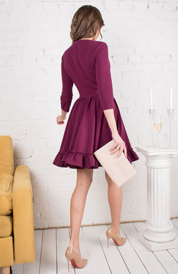 Коктейльное платье сангрия - Donna saggia фото 4