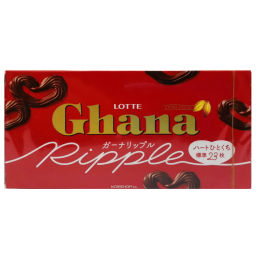 Молочный шоколад Райпл Ghana Lotte, Япония, 58 г Акция
