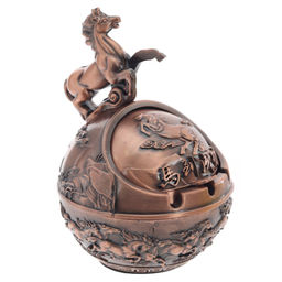 Пепельница "Лошадь", L10,5 W12 H15,5 см, 2в.