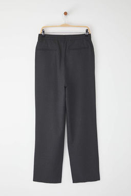 Antrasit Wide Leg Bol Kumas Baggy Pantolon TMNSS23PL00039