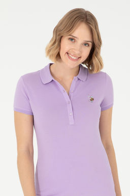 Женская сиреневая футболка Неожиданная скидка в корзине - U.s. polo assn фото 3