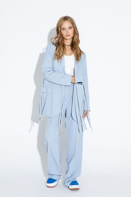 Жакет Pirs 4656 серо-голубой  фото 3