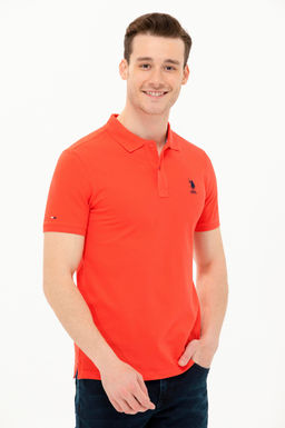 Мужская красная базовая футболка - U.s. polo assn фото 17