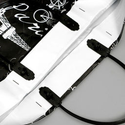 Цена за 5 шт. Пакет «Бонжур», полиэтиленовый с пластиковой ручкой, 37×35 см, 90 мкм