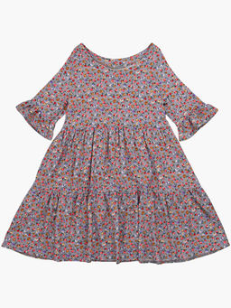 Платье 22-7809 серый - Mini maxi фото 5