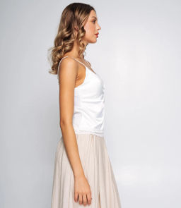 Топ #КТ68006, белый - Dommod фото 2