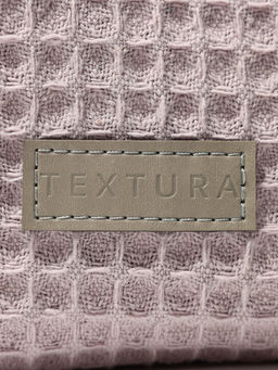 Косметичка женская на молнии TEXTURA, объёмная, большая, мягкая, розовая