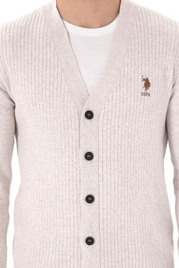 Мужской камень Melanj Basic Knitwear Cardigan Cardigan Скидка в корзине - U.s. polo assn фото 6