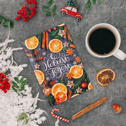 Цена за 10 шт. Открытка подарочная «С Новым годом», 12×18 см