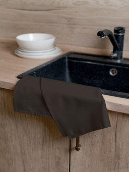 Набор полотенец 70х40 2шт ДОМОСФЕРА Рогожка 16150 какао/70х40