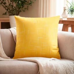 Наволочка декоративная Этель Классика, цвет жёлтый, 43*43 см, 100% п/э  фото 6