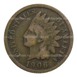 1 цент 1906 года США