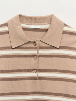 Джемпер из вискозы в полоску / Zarina  фото 9