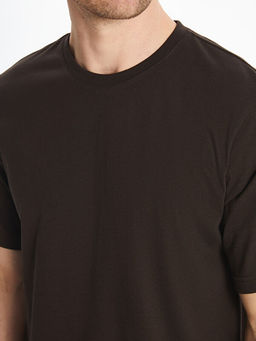 Bisiklet Yaka Penye Erkek Ti??rt