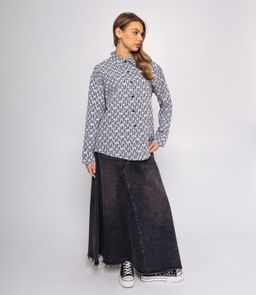 Рубашка #КТ956 (1), чёрный - Dommod фото 4