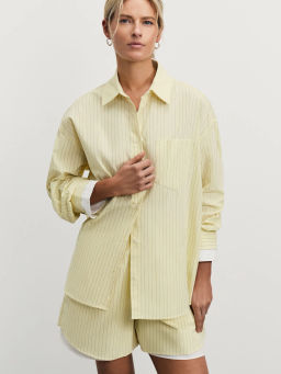 Двуслойные шорты в полоску / Zarina