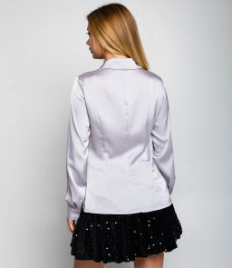 Блуза #ОКТ025022, серый