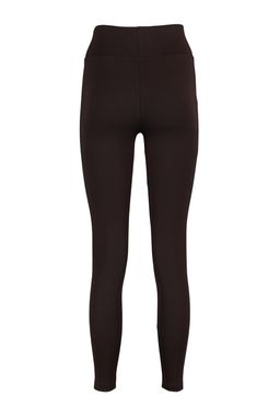 Siyah Yuksek Bel Basic Beli Lastikli Interlok Orme Tayt TWOAW20TA0047 - Trendyolmilla фото 9