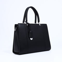 Сумка тоут на молнии, наружный карман, длинный ремень, цвет чёрный - Simaland фото 3