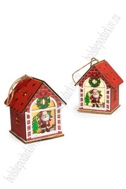 Игрушка светодиодная на батарейках 7,5*8,5*7 см Домик (1 шт) SF-7555, №16 - Больше подарков фото 2