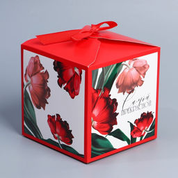 Коробка складная Самой прекрасной, 12 х 12 х 12 см - Дарите счастье фото 2