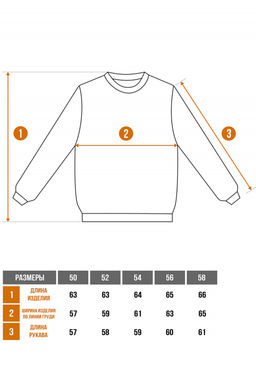 Арт. 13103 Толстовка женская 50-58 (5 шт) Цвет:черный - Калинка фото 5