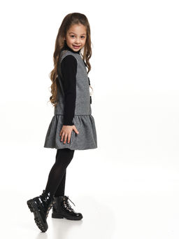 Платье (сарафан) в клетку UD 6181 черная клетка - Mini maxi фото 3