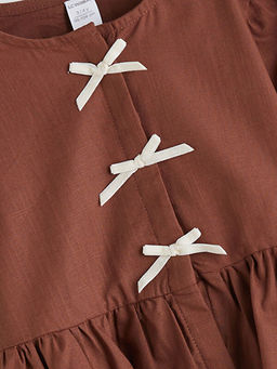 Bisiklet Yaka K?z ?ocuk Bluz ve Pantolon