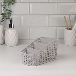 Органайзер для хранения, 4 ячейки, 19×10.5×8 см, МИКС