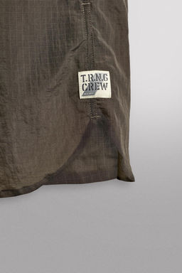 PANTALONES CORTOS 2 EN 1 TRAINING / Marr?n