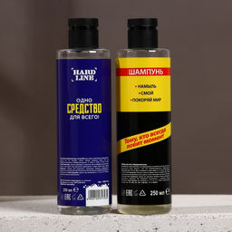 Подарочный набор HARD LINE 23 Февраля: гель для душа и шампунь для волос, 2?250 мл