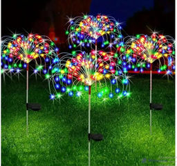 Уличный светильник на солнечной батарее "Одуванчик" , "Фейерверк" 1 шт