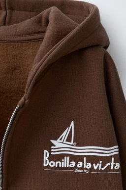 BONILLA A LA VISTA ® X ZARA HOODIE WITH ZIP  фото 3