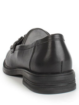 03-DYL140-1 BLACK Лоферы женские (натуральная кожа)